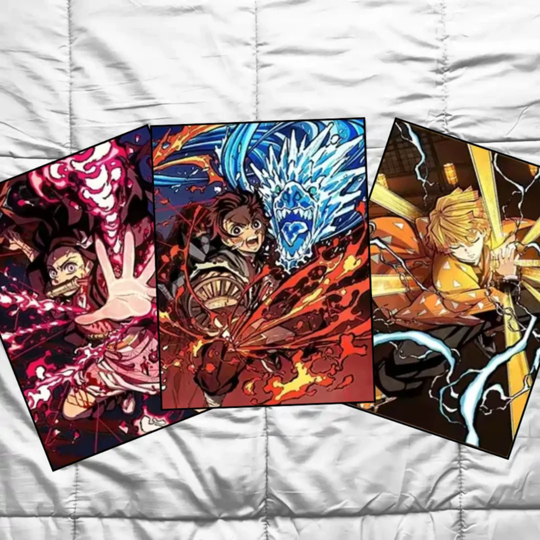 Cuadro Demon Slayer 3D